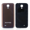 Aluminium Case PC Battery Back Cover Housing For Samsung I9500 GALAXY SIV S4 - Brown