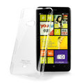 IMAK Crystal Case Hard Cover Transparent Shell for Nokia Lumia 625 - White