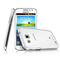 IMAK Crystal Case Hard Cover Transparent Shell for Samsung I869 Galaxy Win - White