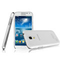 IMAK Crystal Case Hard Cover Transparent Shell for Samsung I9190 GALAXY S4 Mini - White