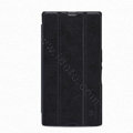 Nillkin Flip leather Case Holster Cover Skin for Sony Ericsson XL39H Xperia Z Ultra - Black
