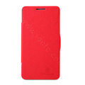 Nillkin Fresh Flip leather Case book Holster Cover Skin for Lenovo P780 - Red