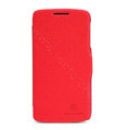 Nillkin Fresh Flip leather Case book Holster Cover Skin for Lenovo S820 - Red