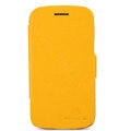 Nillkin Fresh Flip leather Case book Holster Cover Skin for Samsung I8260 I8262 Galaxy Core - Yellow