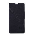 Nillkin Fresh Flip leather Case book Holster Cover Skin for Sony Ericsson M36h Xperia ZR - Black
