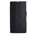 Nillkin Fresh Flip leather Case book Holster Cover Skin for Sony Ericsson XL39H Xperia Z Ultra - Black