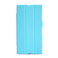 Nillkin Fresh Flip leather Case book Holster Cover Skin for Sony Ericsson XL39H Xperia Z Ultra - Blue
