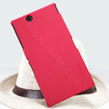 Nillkin Super Matte Hard Case Skin Cover for Sony Ericsson XL39H Xperia Z Ultra - Red