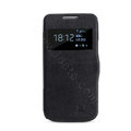 Nillkin Victory Flip leather Case Button Holster Cover Skin for Samsung I9190 GALAXY S4 Mini - Black