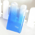 Gradient Blue Silicone Hard Cases Covers For iPhone 5C