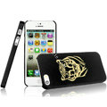 IMAK Gold and Silver Series Ultrathin Matte Color Covers Hard Cases for iPhone 5C - Black