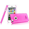 IMAK Water Jade Shell Hard Cases Covers for iPhone 5C - Rose