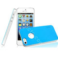 IMAK Matte double Color Cover Hard Case for iPhone 5S - Blue