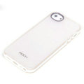 ROCK Joyful free Series Leather Cases Holster Covers for iPhone 5S - White