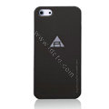 ROCK Naked Shell Cases Hard Back Covers for iPhone 5S - Black