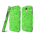 IMAK RON Series leather Case Support Holster Cover for Samsung GALAXY NoteIII 3 - Green
