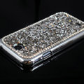 Luxury Bling Case Protective Shell Cover for Samsung GALAXY NoteIII 3 - Silver
