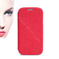 Nillkin leather Cases Holster Skin Cover for Samsung GALAXY NoteIII 3 - Red
