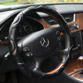 Auto Car Steering Wheel Cover Wavy Sheepskin Diameter 16 inch 40CM - Black