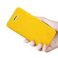 Nillkin Fresh Flip leather Case book Holster Cover Skin for Apple iPhone 5C - Yellow