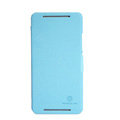 Nillkin Fresh Flip leather Case book Holster Cover Skin for HTC 8088 ONE Max - Blue