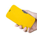 Nillkin Fresh Flip leather Case book Holster Cover Skin for Lenovo A850 - Yellow