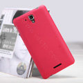 Nillkin Super Matte Hard Case Skin Cover for Lenovo S898T - Red