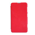 Nillkin Victory Flip leather Case Button Holster Cover Skin for Nokia Lumia 625 - Red