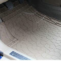 Classic Good PVC Plastic Universal Waterproof Auto Foot Carpet Car Floor Mats 5pcs Sets - Brown