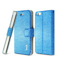 IMAK Slim leather Case support Holster Cover for iPhone 6 - Blue