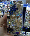 S-warovski crystal cases Bling Grapes diamond cover for iPhone 6 - Blue
