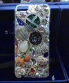 Bling S-warovski crystal cases Saturn diamond cover for iPhone 6 Plus - Green