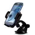 Cobao Sucker Universal Car Bracket Support Stand for Samsung Galaxy Note 4 N9100 - Black