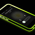 Rock Luminescence TPU Bumper Frame Covers Silicone Cases for iPhone 6 Plus 5.5 - Green