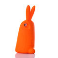 TPU Three-dimensional Rabbit Covers Silicone Shell for iPhone 6 Plus 5.5 - Orange