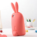TPU Three-dimensional Rabbit Covers Silicone Shell for iPhone 6 Plus 5.5 - Watermelon