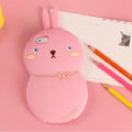 Cute TPU Princess Rabbit Covers Silicone Shell for iPhone 6S - Pink