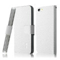 IMAK Slim leather Cases Luxury Holster Covers for iPhone 7 Plus - White
