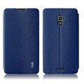 IMAK Squirrel Lines Leather Cases Support Holster Covers for Huawei Ascend Mate 2 MT2 - Blue