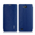IMAK Squirrel Lines Leather Cases Support Holster Covers for Huawei Honor 3C - Blue