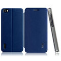 IMAK Squirrel Lines Leather Cases Support Holster Covers for Huawei Honor 6 H60-L01 - Blue