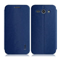 IMAK Squirrel Lines Leather Cases Support Holster Covers for ZTE Grand S2 S291 - Blue