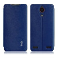IMAK Squirrel Lines Leather Cases Support Holster Covers for ZTE Nubia Z5s NX503A - Blue