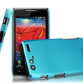 IMAK Ultrathin Matte Color Covers Hard Cases for Motorola XT910 MAXX - Blue
