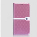 Nillkin Ice Flip Leather Cases Support Holster Covers Skin for Samsung Galaxy S5 i9600 G900 - Pink
