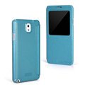 Nillkin Magic Flip Leather Cases Holster Covers Skin for Samsung GALAXY Note III 3 N9000 - Blue