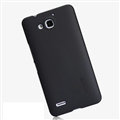 Nillkin Frosted Shield Matte Hard Cases Skin Covers for Huawei G750 Honor 3X - Black