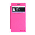Nillkin Sparkle Flip Leather Case Book Holster Covers for Huawei Ascend G6 - Rose