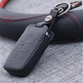 Personalized Genuine Leather Auto Key Bags Smart for Land Rover Range Rover Evoque - Black