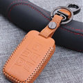 Personalized Genuine Leather Auto Key Bags Smart for Land Rover Range Rover Evoque - Orange